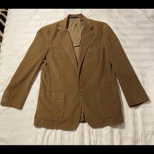 Brown Club Room Corduroy Blazer
